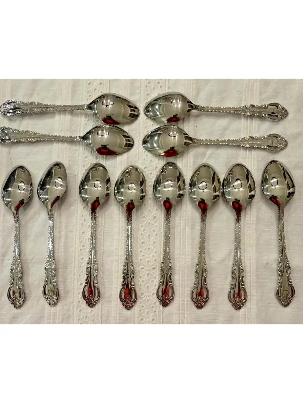 Wallace Countess Stainless Steel Flatware – Service for 12 – 61 Pc Set